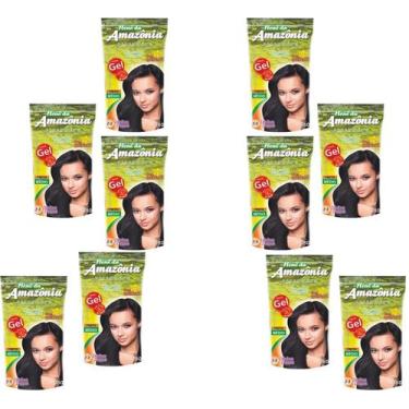 Imagem de Hene Em Gel Amazonia 09x180gr Divina Dama Preto Medio (Preto Natural) 