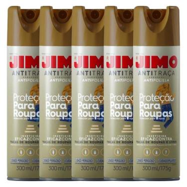 Imagem de Jimo Antitraça Aplicação Direta em Roupas 5 unidades de 300ml cada