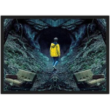 Imagem de Quadro Decorativo Dark Séries Cinema Salas Quartos Decorações Com Mold