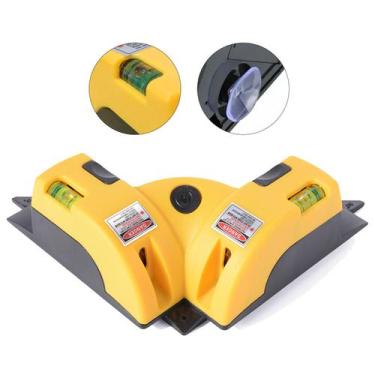 Imagem de Nivel laser 90 graus horizontal e vertical com prumo wws - WWSOLDAS