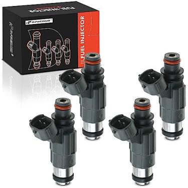 Imagem de A-Premium Injetores de combustível compatíveis com Mitsubishi Mirage 1997-2002 L4 1,5L, gás, conjunto de 4, substituição # MD31979, 730963D