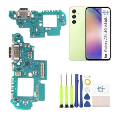 Imagem de HBIHGHHONG Porta de carregamento USB para Samsung Galaxy A54 5G Dock Connector Substituição para Galaxy A54 5G A546U Porta de carregamento Dock Board Peças de reparo