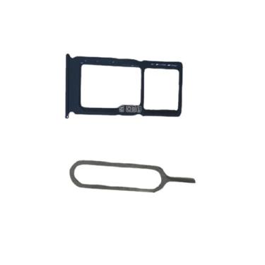 Imagem de zhxchzhi Bandeja de cartão SIM OEM Slot de suporte para cartão SD + pino de substituição para Nokia 8.3 5G TA-1243 pats azul