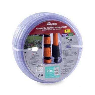 Imagem de Mangueira Trançada 1/2" Transp 20M +Acess - Force Line