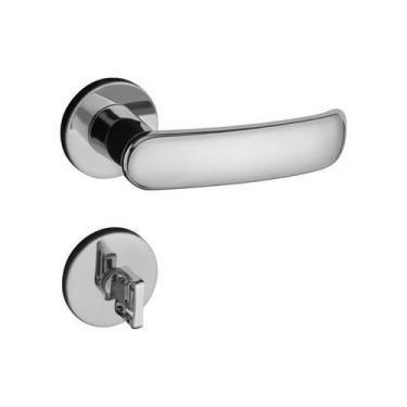 Imagem de Fechadura Pado Banheiro Madrid Cromado 40mm