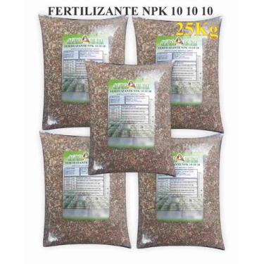 Imagem de Fertilizante NPK 10 10 10 - 25Kg Jardins, Arvores, Frutiferas - AGROAD