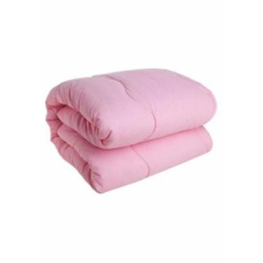 Imagem de Kit edredom casal queen avulso algodao percal 180 fios - rosa - AMORA 