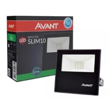 Imagem de Refletor Slim LED 10w Biv. Pto. AVANT
