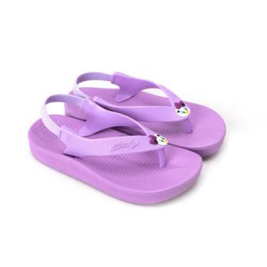 Imagem de Chinelo Anatômico Para Bebe Alcalay Baby Ortopedico CH026, Lilás, 22