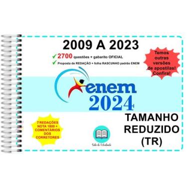 Imagem de Enem TR Provas 2009 a 2023 Gabarito Oficial - Sala Do Estudante