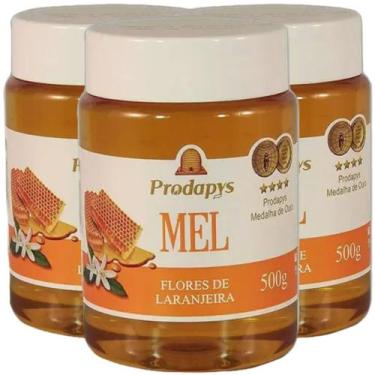 Imagem de Mel Flores de Laranjeira 500g Kit com 3 - Prodapys