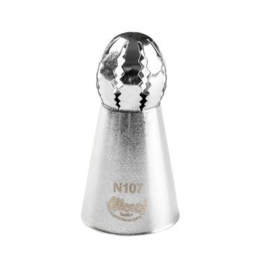 Imagem de Bicos Para Confeitar - Russo Esfera - Aço Inox - Nºn107  - 1 unidade -