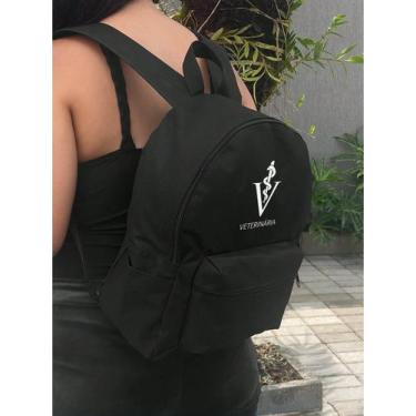 Imagem de Mochila Small VETERINÁRIA Bolsa Escolar Trabalho Viagem Mala Faculdade
