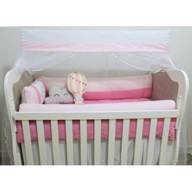 Imagem de Kit de Berço Crescer - 10 Peças - Bebê Pelúcias e Enxovais, Balloon Ro