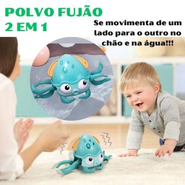 Imagem de Polvo Fujão Brinquedo Criança na água Com Movimento - Toys&Toys