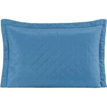 Imagem de Porta Travesseiro 70cm x 50cm 1 PEÇA - MAYRA ENXOVAIS, AZUL BEBE