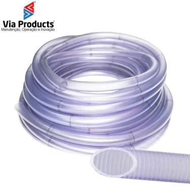 Imagem de Mangueira Sucção Atóxica Alimentícia 1.1/2" ISTA 10m - IBIRÁ