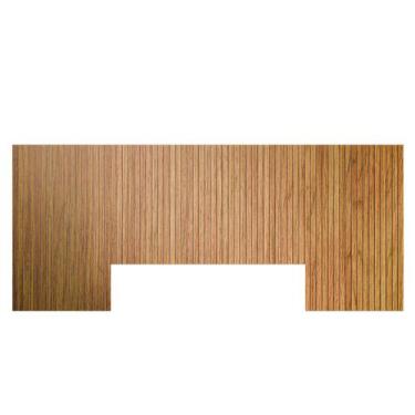 Imagem de Painel Cabeceira Ripada Para Cama Casal Queen Quarto MDF - Beauty Móve