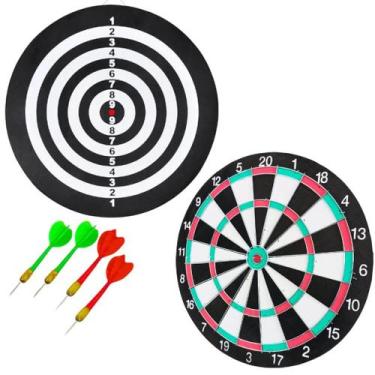 Imagem de Jogo De Dardos Profissional Grande Alvo Certo 6 Dardos Grande Tiro ao 