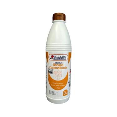 Imagem de Cobertura p/ sorvete banana caramelizada sorvetemix c/ 1 kg - Ello