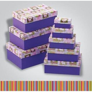 Imagem de Caixa presente rigida - 30x30x15 - cores diversas - CONTI