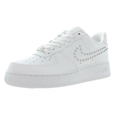 Imagem de Nike Tênis feminino Air Force 1 '07, Branco/prata metálico/tom platinado/cromo, 40