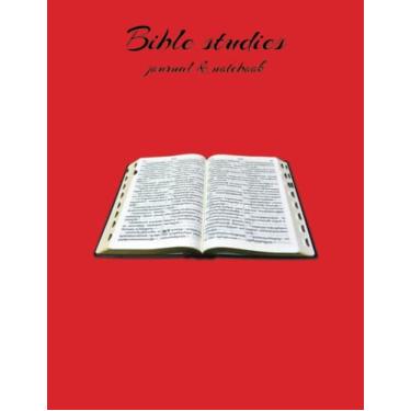 Imagem de Bible Studies journal and notebook