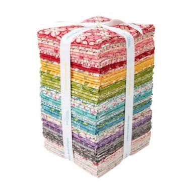 Imagem de Riley Blake Piece & Plenty de Lori Holt of Bee in My Bonnet and It's So Emma, perfeito para acolchoamento, vestuário, artesanato DIY e decoração de casa (peça e pacote de quarto muito gordo)