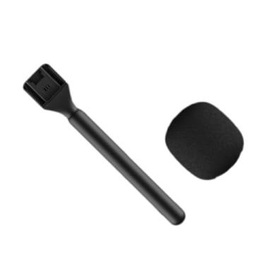 Imagem de Alça de microfone aplicável para Rode Wireless GO, suporte de microfone portátil para criação de conteúdo de entrevistas com repórteres