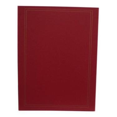 Imagem de Álbum 200 Fotos 10X15 Napa Com Friso Rec 110/06 Bordô