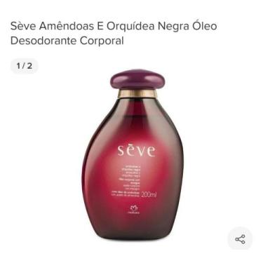 Imagem de Óleo Sève Desodorante Corporal Amêndoas e Orquídea Negra - 200ml - Sev