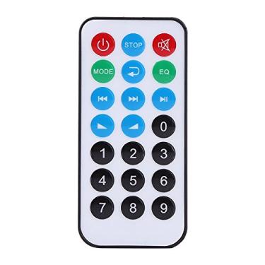 Imagem de Receptor, Decodificador USB TF FM MP3 WMA WAV FLAC Player, Saída de Pré-Amplificador, Alimentado por Bateria de Lítio, Portátil, Tamanho Compacto, para Uso (Versão + controle