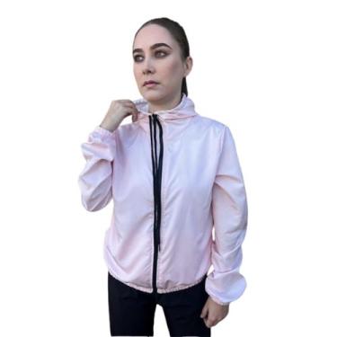 Imagem de Jaqueta corta vento feminina lisa academia treino corrida - Dionysio's