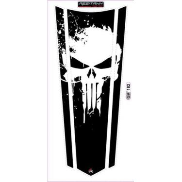 Imagem de Adesivo Resinado Gravata Cg160 Titan Justiceiro Com Bocal M2 - Resitan