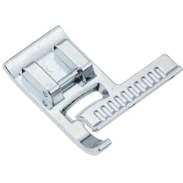 Imagem de Calcador Com Marcação E Guia Para Máquina Doméstica Acessório para máquinas de costura Reta e precisa Sapata para alinhamento Patchwork e quilting Guia lateral