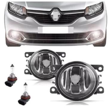 Imagem de Universo Car, Par Farol De Milha Logan 2014 2015 2016 + Lâmpada