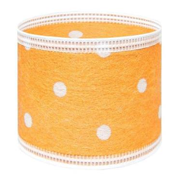 Imagem de 10m Fita Poá  Aramada 3,5cm em Tecido ou TNT Várias Cores - Fitas e Fe