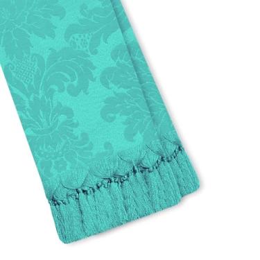 Imagem de Manta Xale para Sofá e Cama Poltrona Peseira Artesanal com Franjas Luxuosa 1,40 X 1,80 (ZIG ZAG 142 BEGE E MARROM)