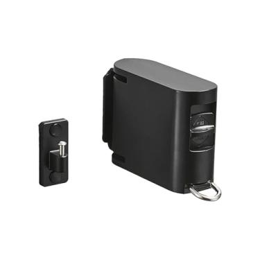 Imagem de Varal Retrátil Extensível Varal Telescópico De Parede, A Terceira Geração De Cordão TUP, Forte E Durável, Dobra Livre De 180°(Black)