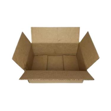 Imagem de 25 Unidades de Caixas Papelão 16x11x6 em Kraft para Envios de E-commer