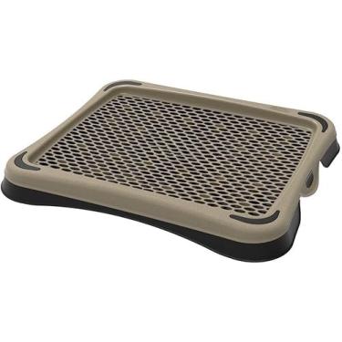 Imagem de Suporte Ergonômico para Notebook, Base Ventilada com Malha, Branco e Preto (GOLD ECO)