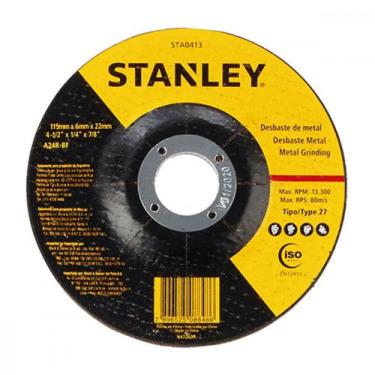 Imagem de Disco Desbaste Stanley 4.1/2X7/8X6.0 - BLACK & DECKER