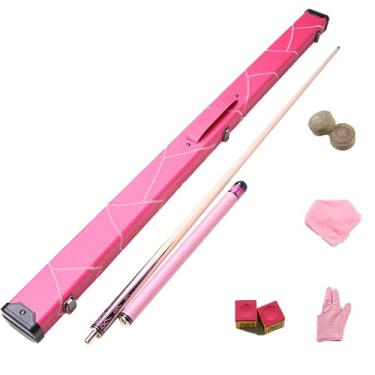 Imagem de Taco de Bilhar Premium, Feito com Madeira Durável, Design Sofisticado e Excelente Precisão para Partidas Profundas (Tacos de bilhar e acessórios+ barril box A, 10mm)