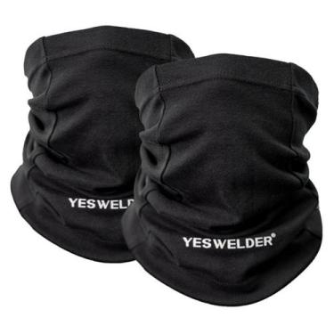 Imagem de Máscara facial de soldagem resistente a chamas Neck Gaiter, pacote com