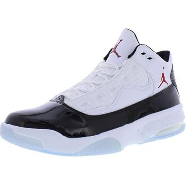 Imagem de Nike Tênis De Basquete Masculino Jordan Max Aura 2 Ck6636-102 Tamanho 13 Eua Novo Na Caixa Branco/Vermelho Academia-Preto