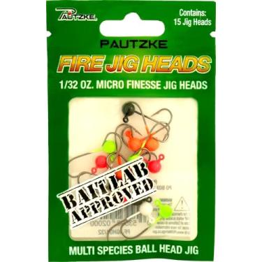 Imagem de Fire Jig Heads, multicoloridas, micro apresentação, para peixinhos de fogo, insetos de fogo, isca de fogo à deriva, bolas de fogo, ovos de salmão, isca de truta, disponível em 1/3,515.3 g, 1/907.2 g