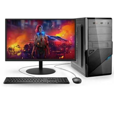 Imagem de Computador Pc Cpu Completo Intel Core I7 8gb Ssd 240gb Windows 10 Monitor 15 Led Hdmi Best Pc