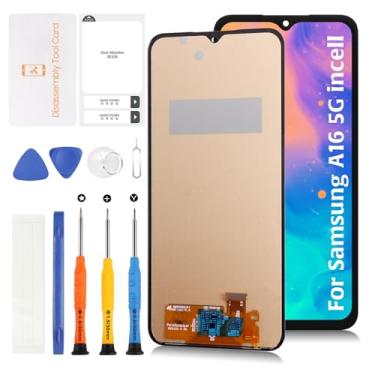 Imagem de Olivechard TFT A16 4G 5G LCD (6,6 polegadas não OEM 17.0 cm/Sem impressão digital) Substituição de tela para Samsung Galaxy A16 SM-A165F/M SM-A166B/P/E Screen Display Touch Kit de montagem