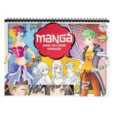 Imagem de Mangá - Imagine E Crie: Rosa