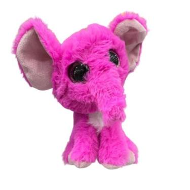 Imagem de Elefante Rosa De Pelúcia Olhinhos - AP Toys TW-185